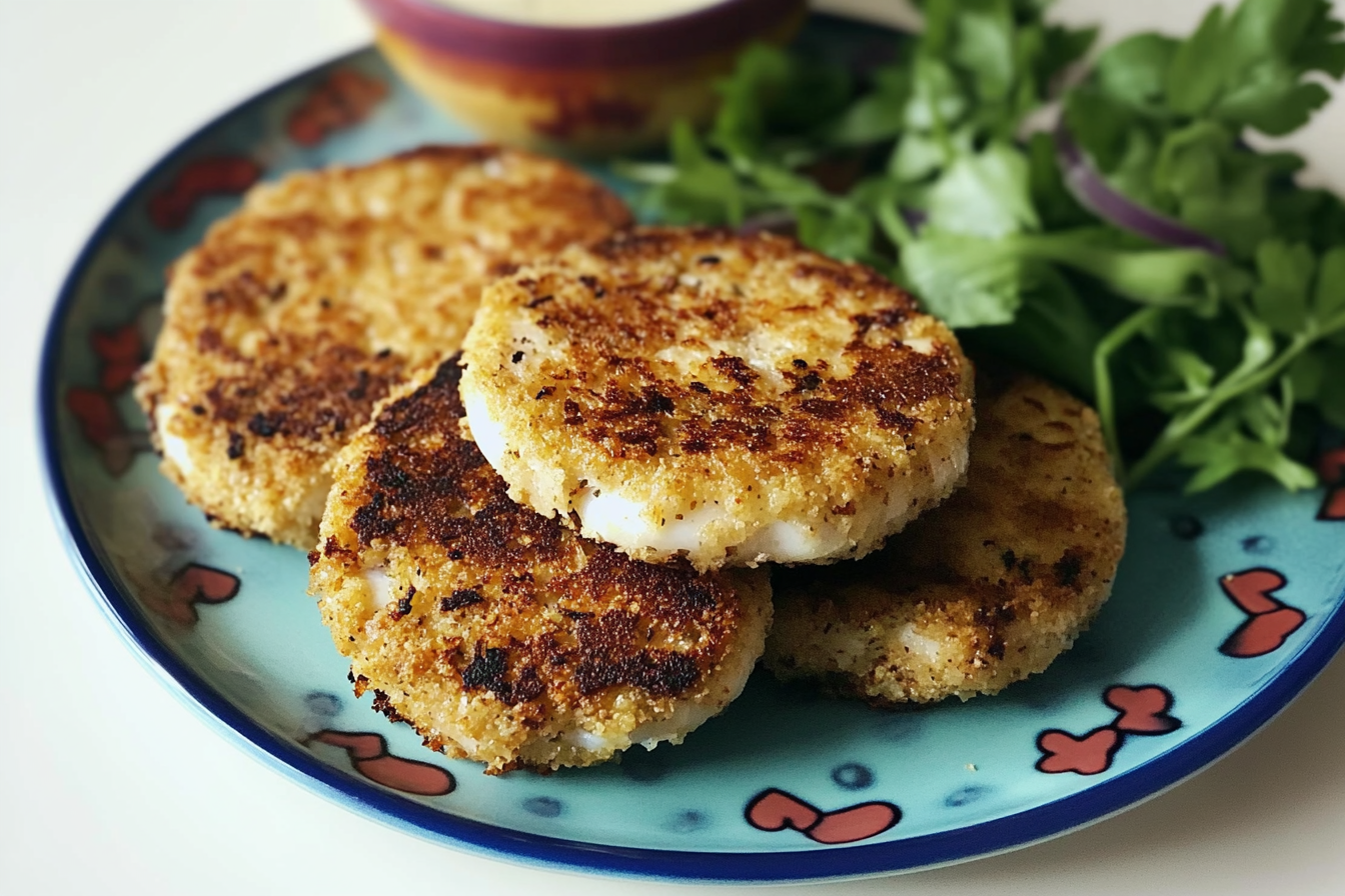 Hamburgers de poisson faciles