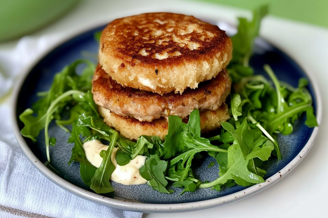 Hamburgers de thon et palmito