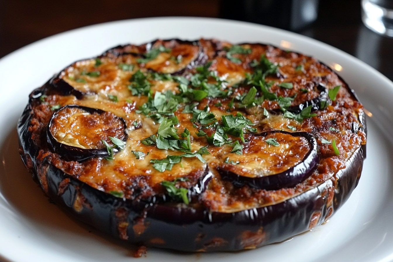 Moussaka d'aubergines