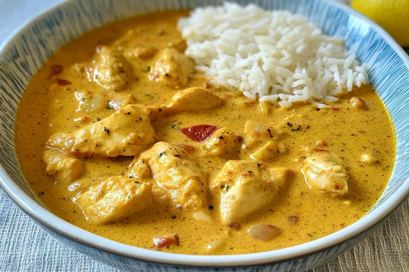 Poulet à l'indienne