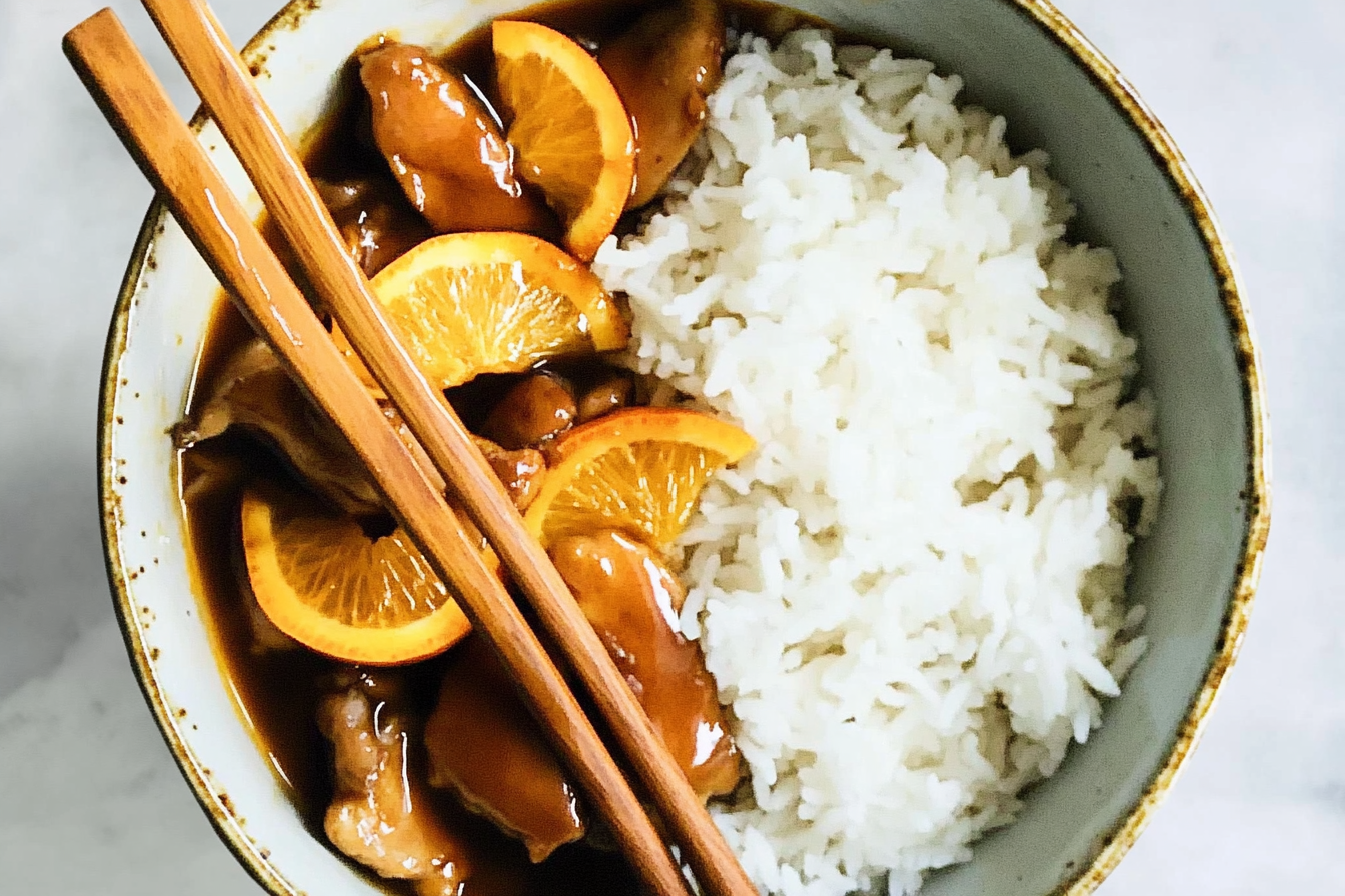 Poulet à l'orange