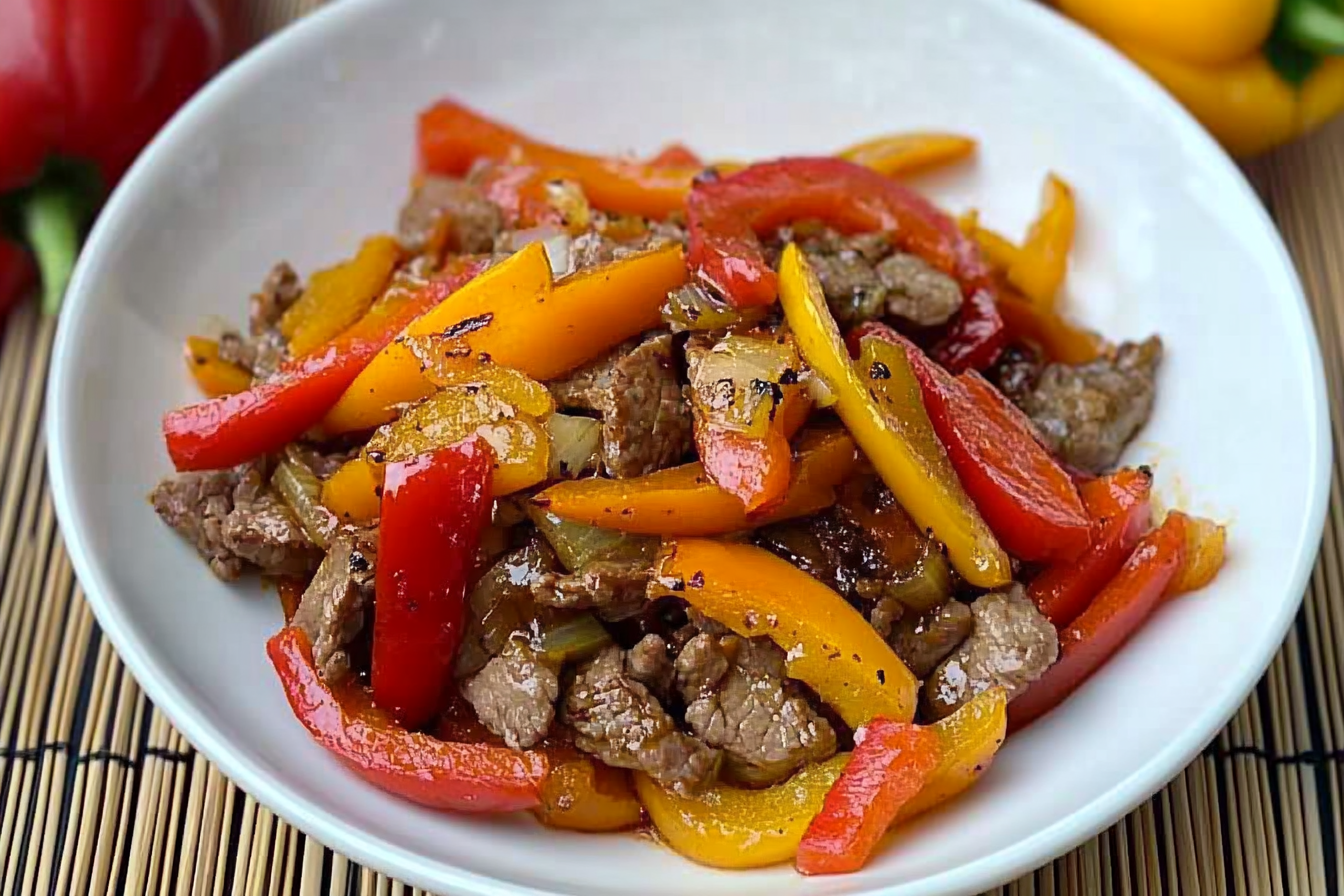 Sauté de viande et légumes