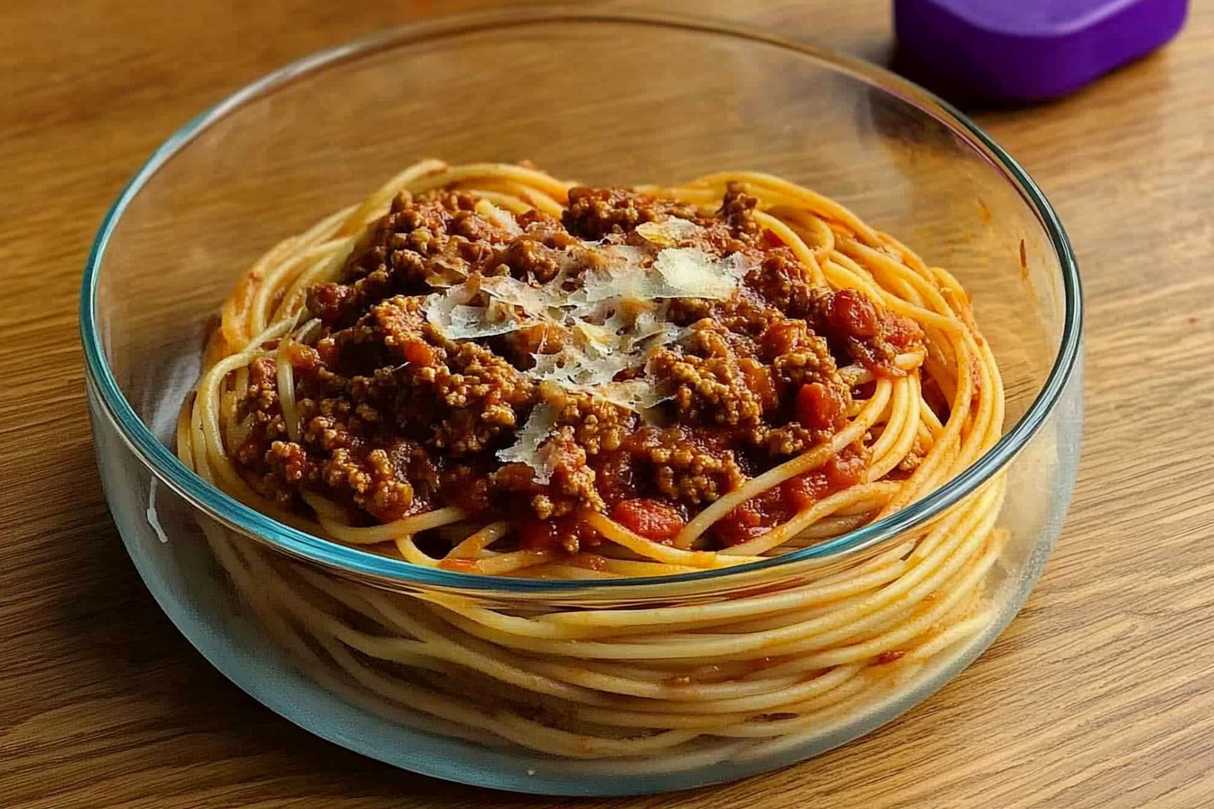 Spaghetti à la bolognaise