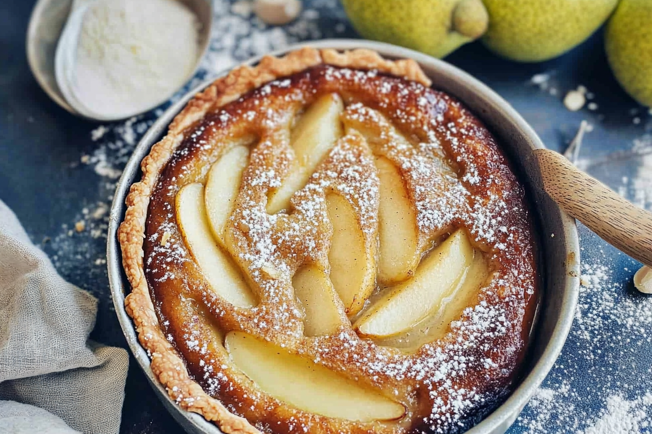 Tarte aux poires