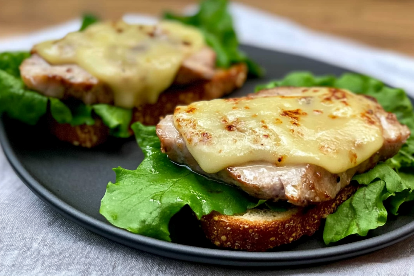 Tartine de lomo au fromage