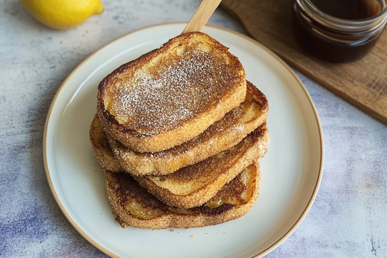 Torrijas au lait et miel