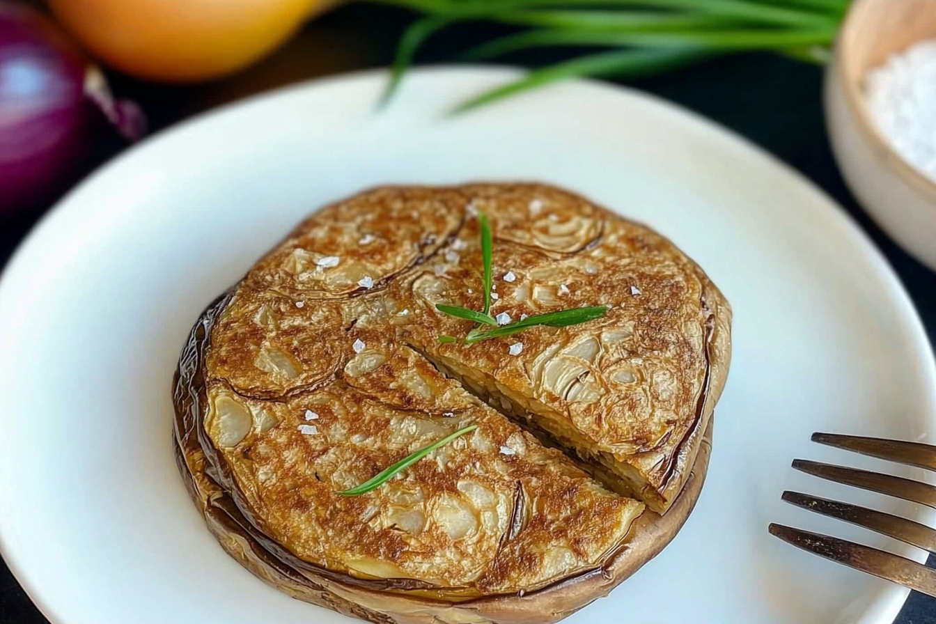 Tortilla aux aubergines