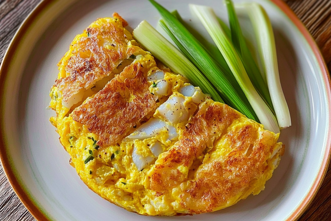 Tortilla de bacalao