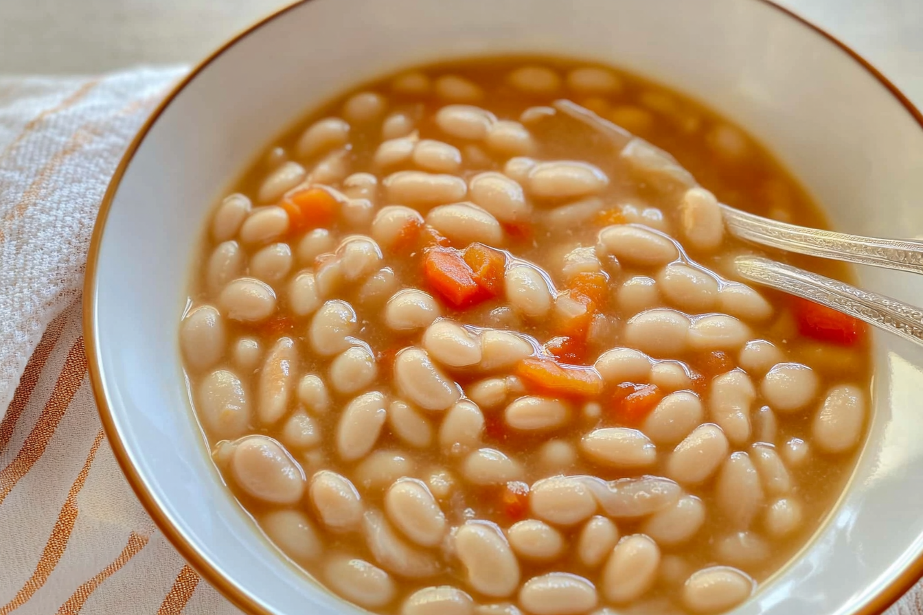 Alubias blanches aux légumes