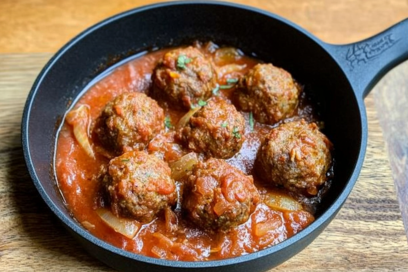 Boulettes de viande à la tomate