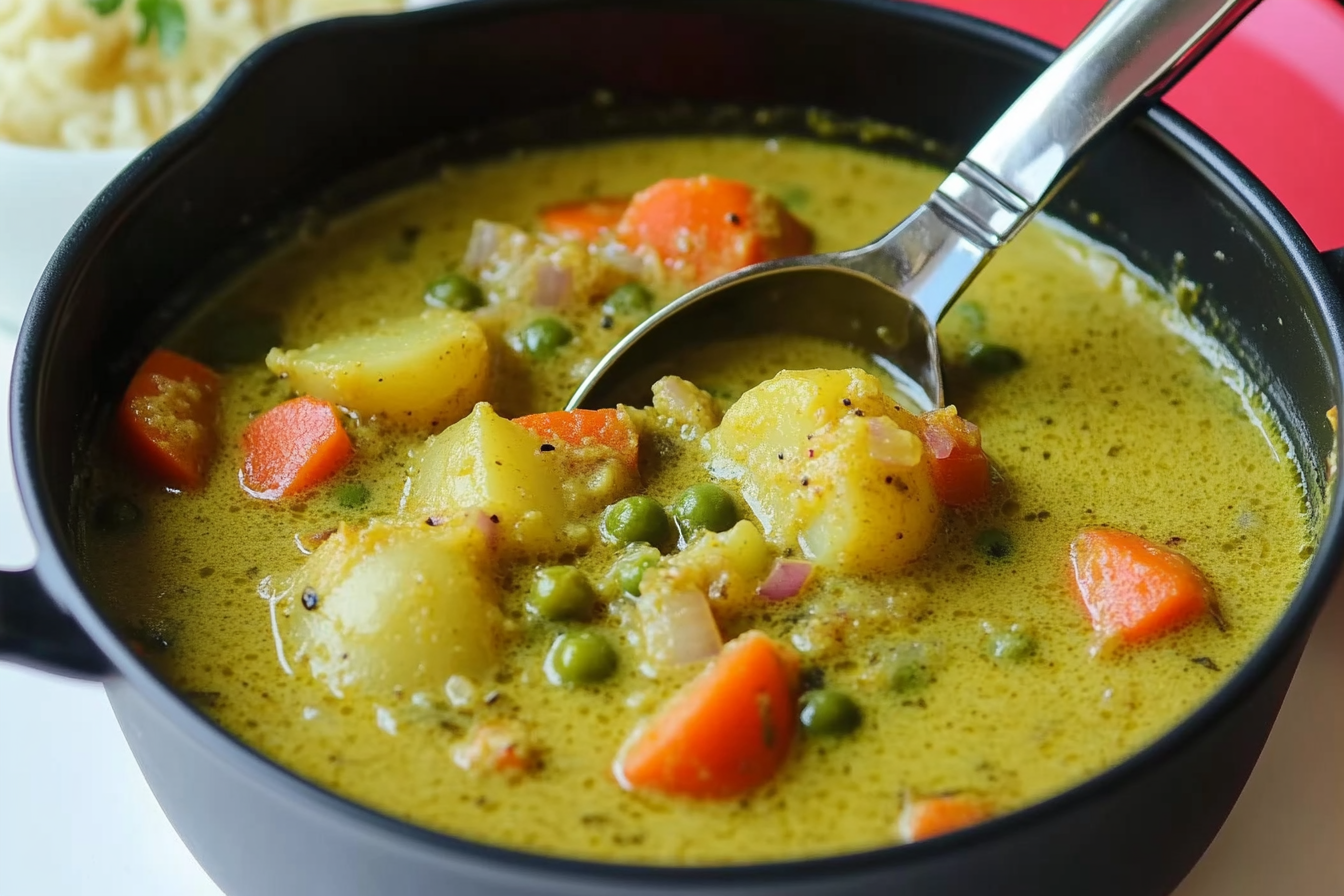 Curry de pommes de terre