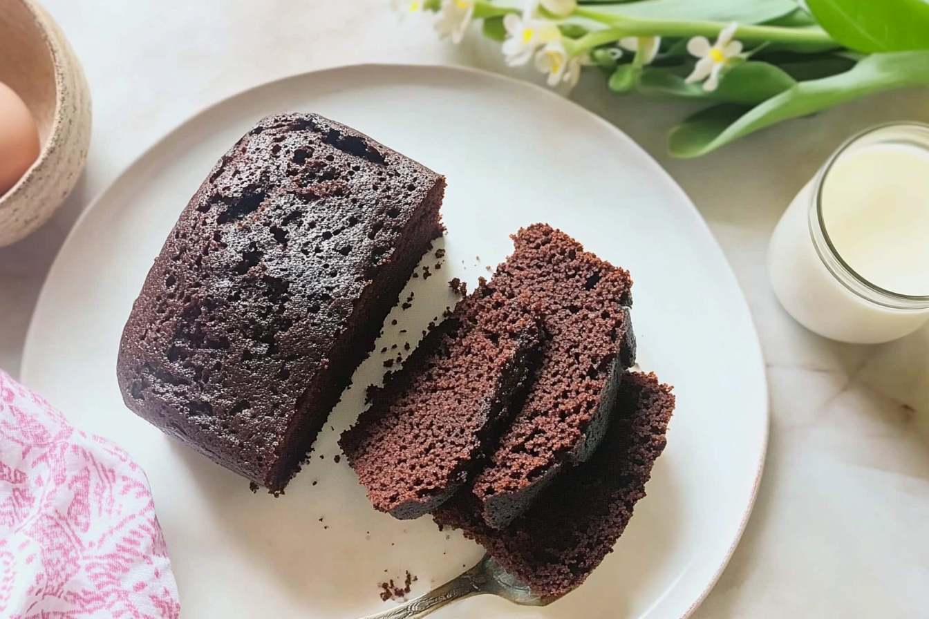 Gâteau banane et cacao