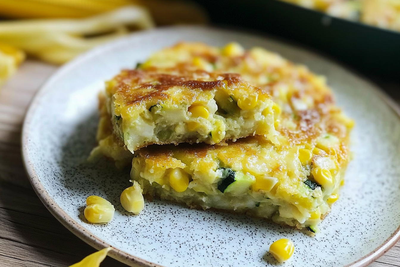 Gâteau de courgette et maïs
