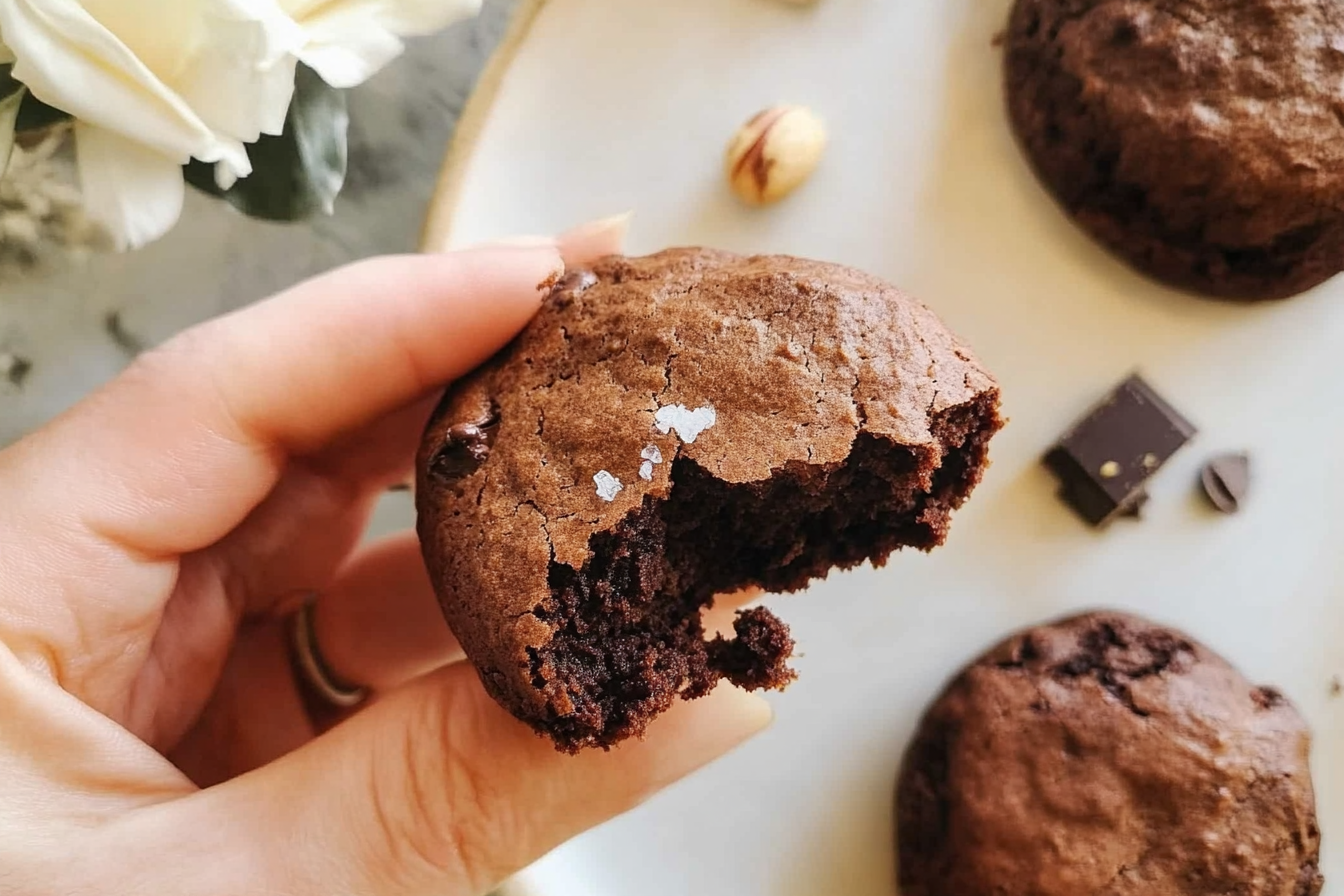 Gâteaux brownie au chocolat