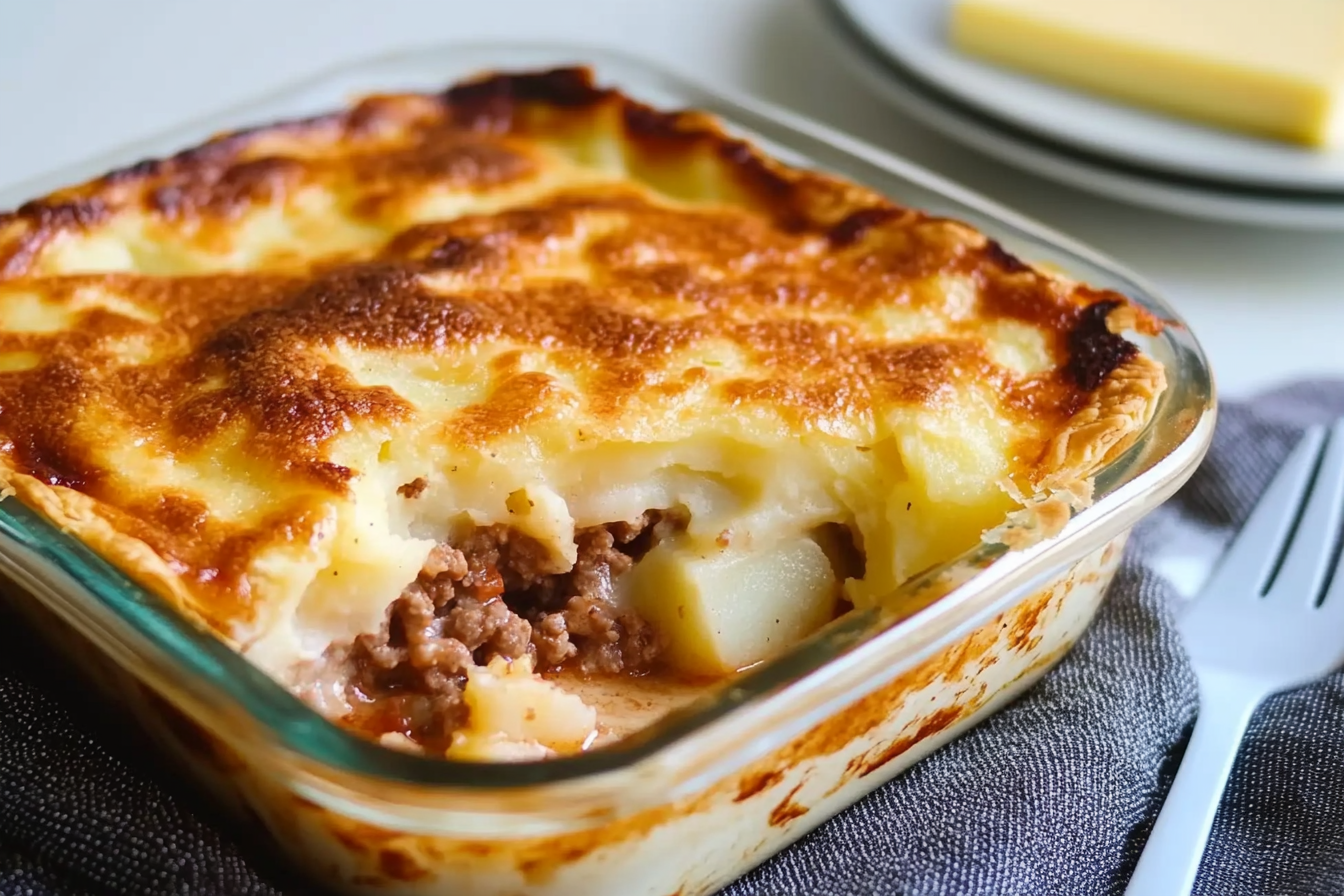 Hachis Parmentier de viande