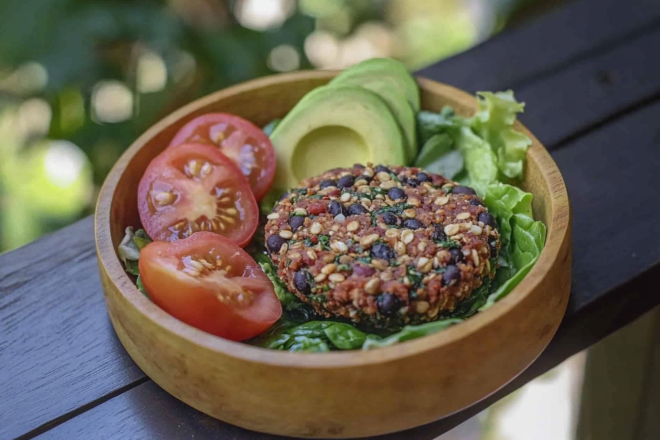 Hamburger de haricots rouges