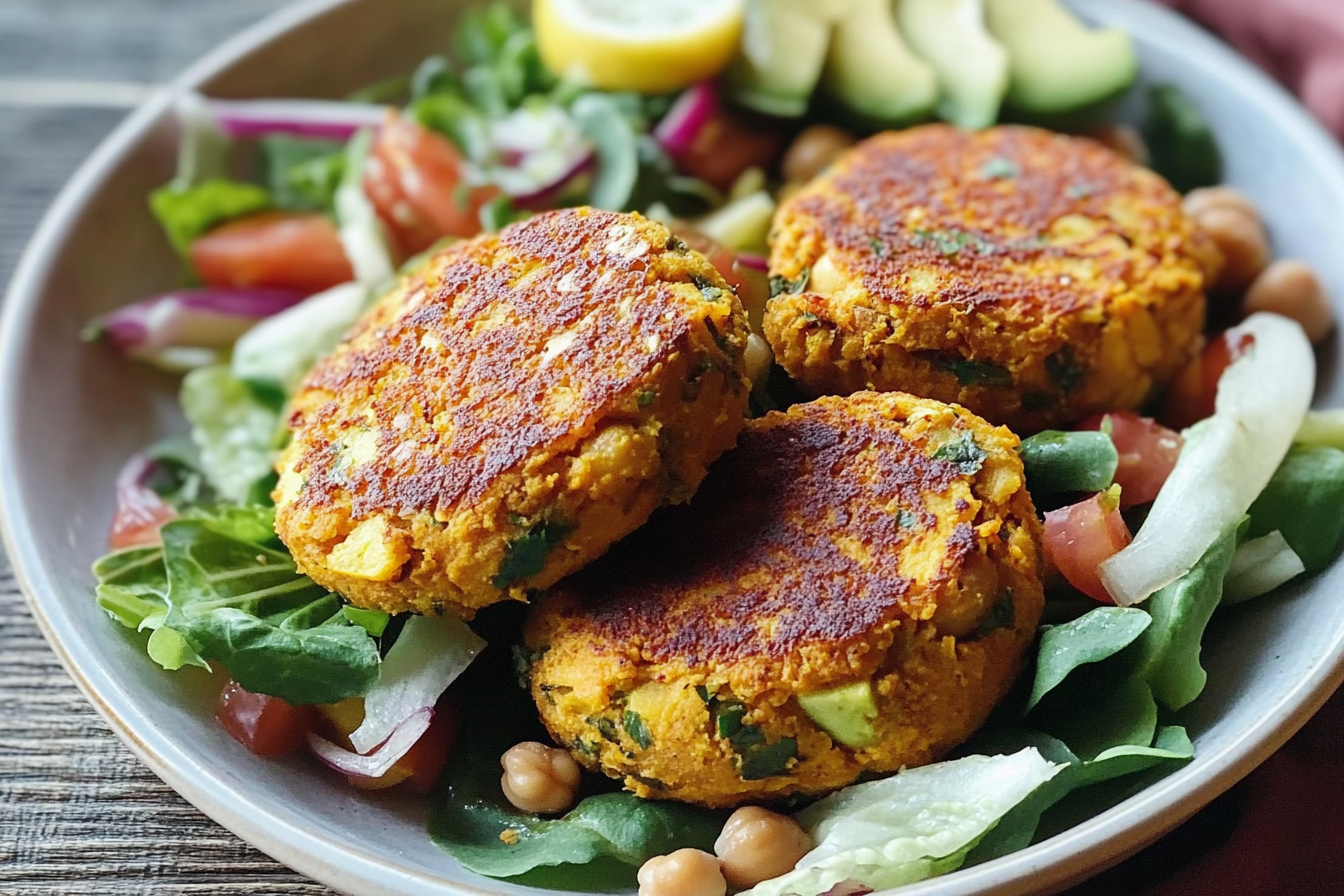 Hamburgers de patate douce
