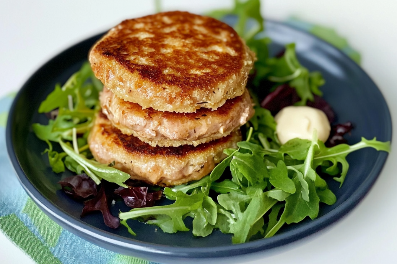 Hamburgers de thon et palmito