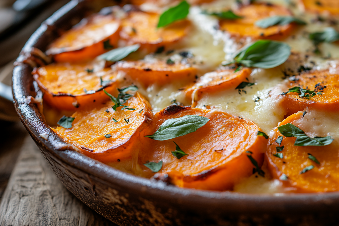 Lasagne de patate douce