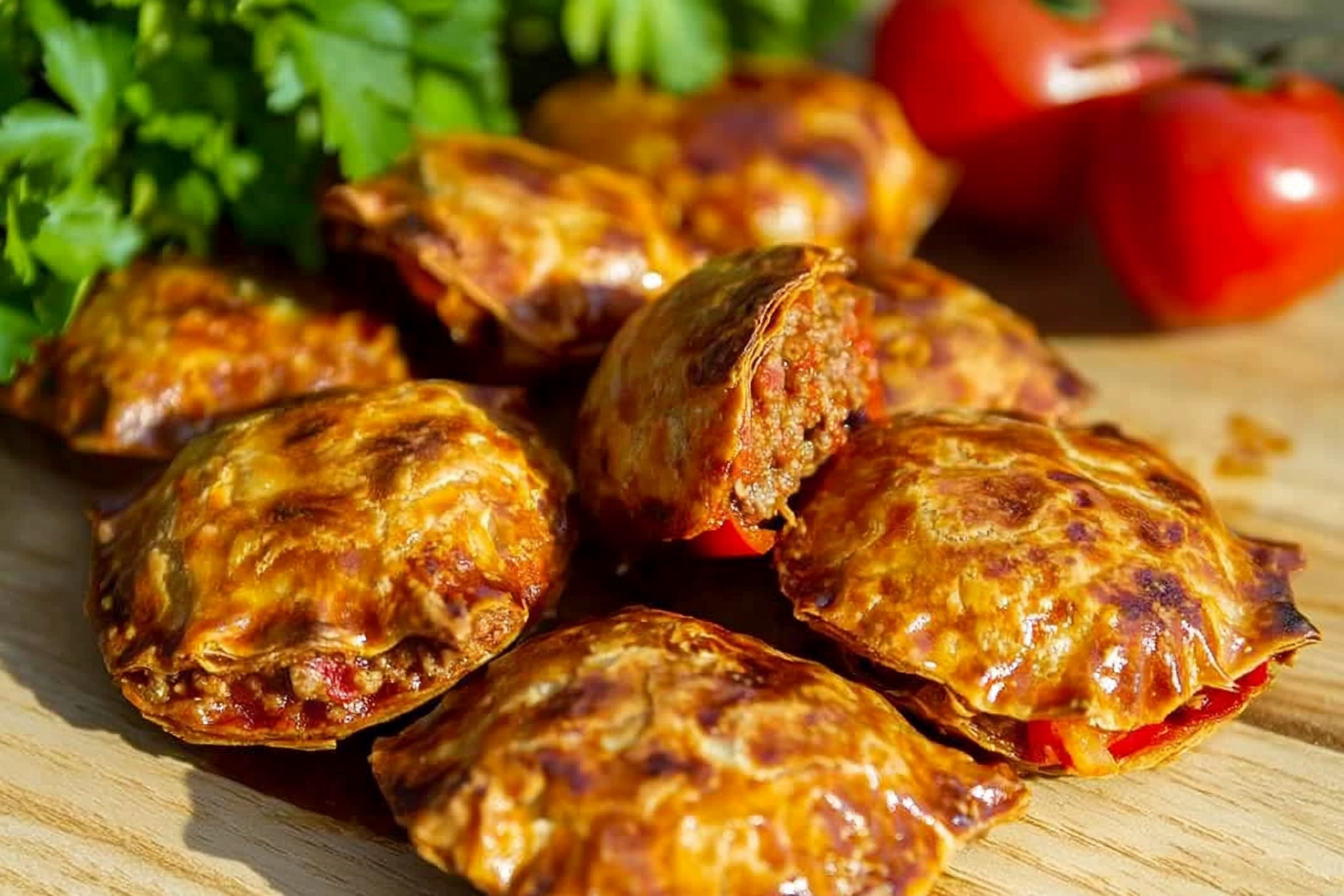 Pastelitos de carne à l'air fryer
