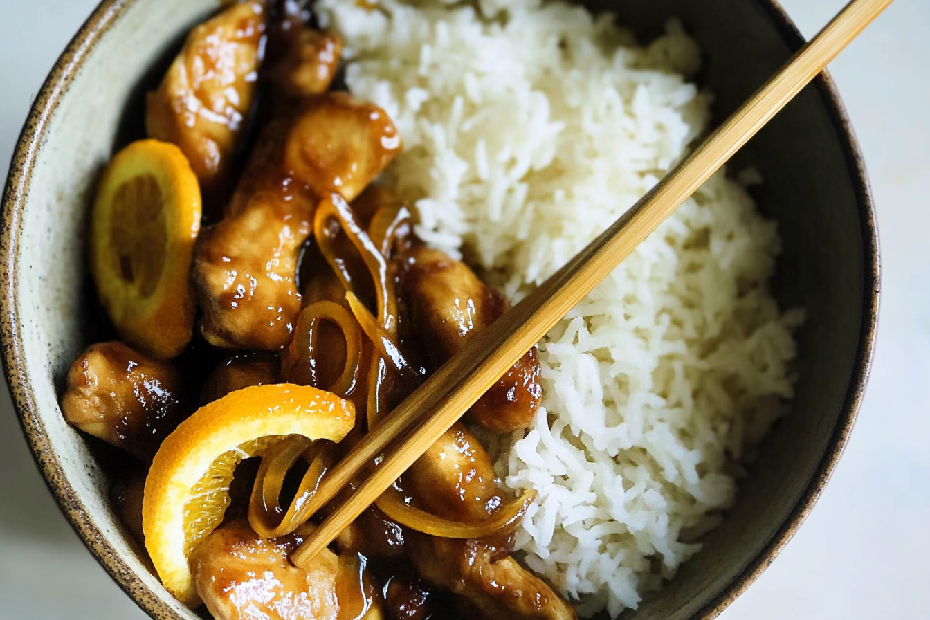 Poulet à l'orange