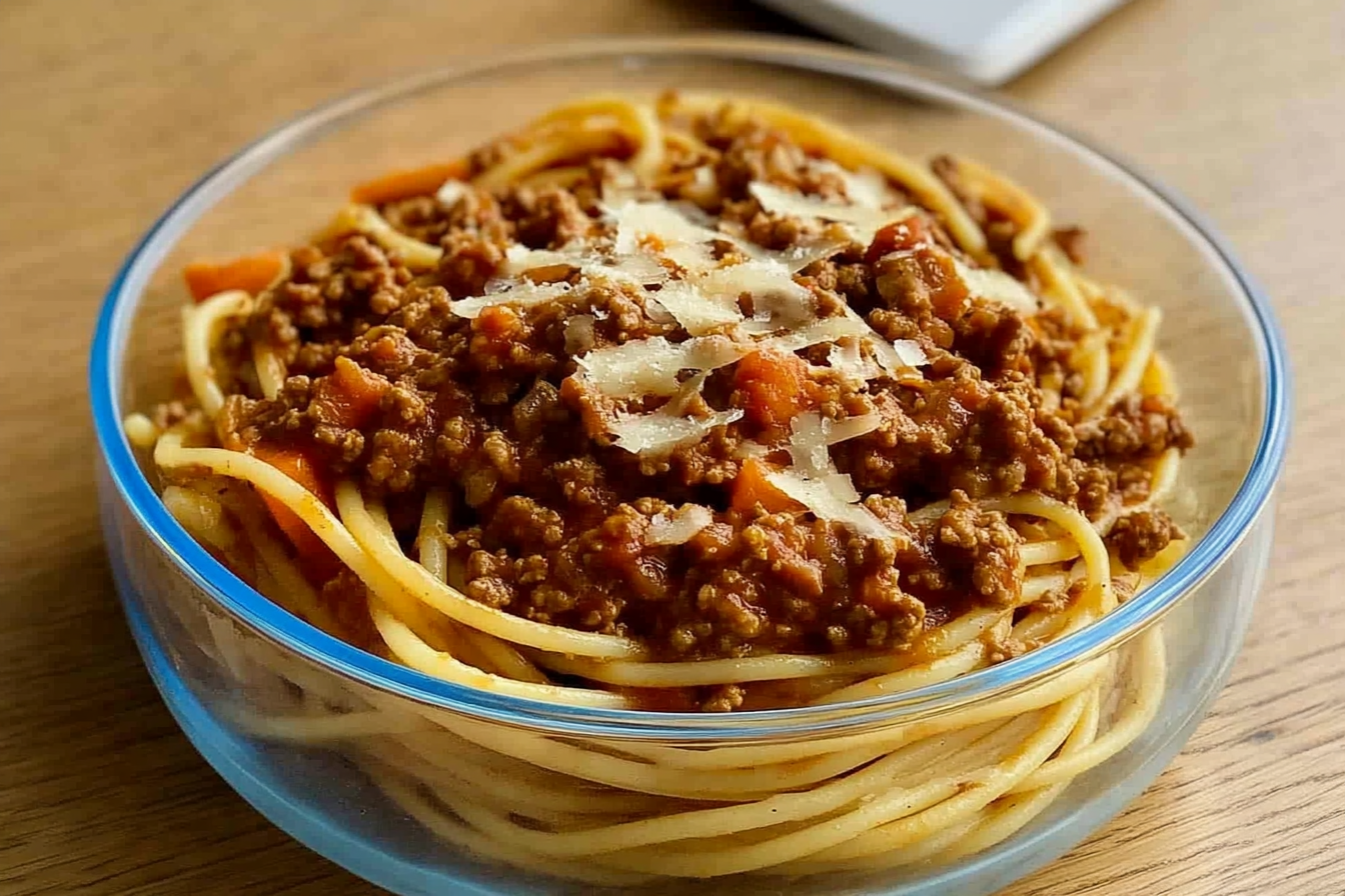 Spaghetti à la bolognaise