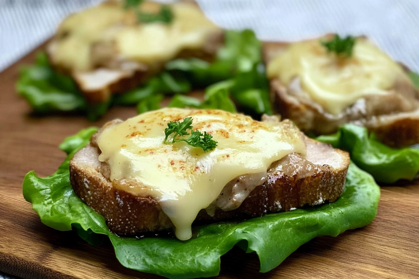 Tartine de lomo au fromage