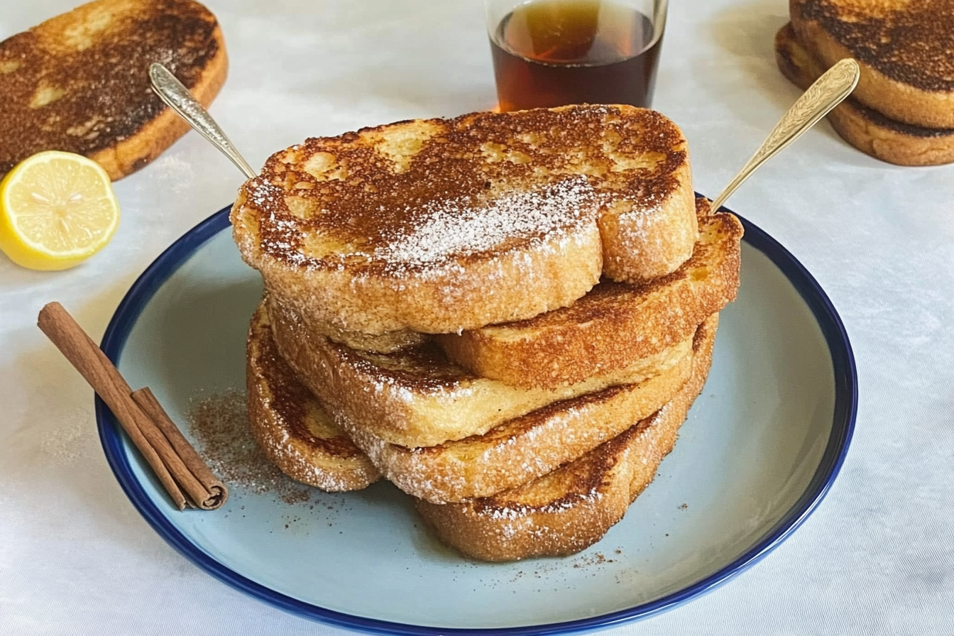 Torrijas au lait et miel