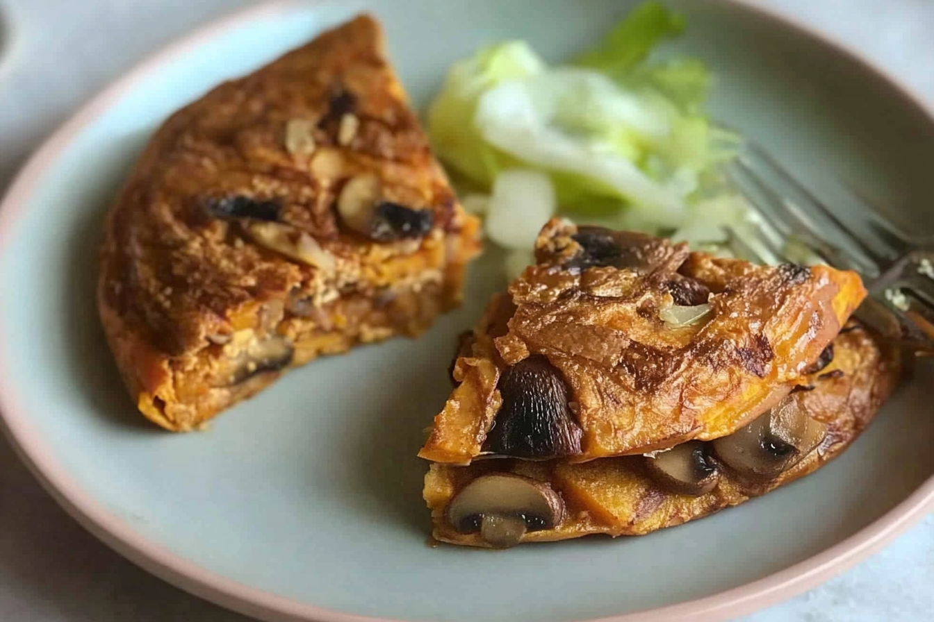 Tortilla de patatas aux champignons
