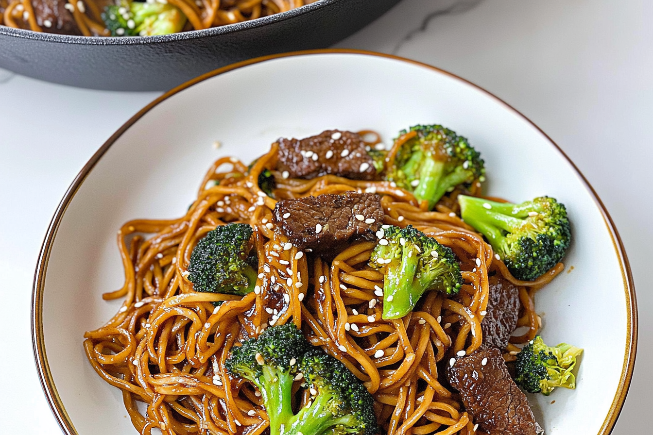 Lomito de bœuf et brocoli