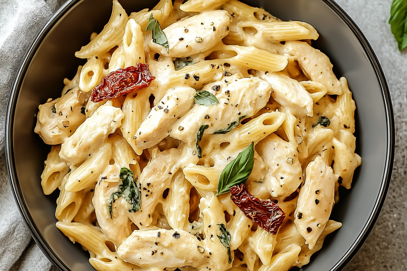 Pâtes au poulet de mariage
