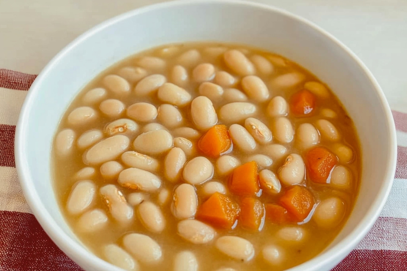 Alubias blanches aux légumes