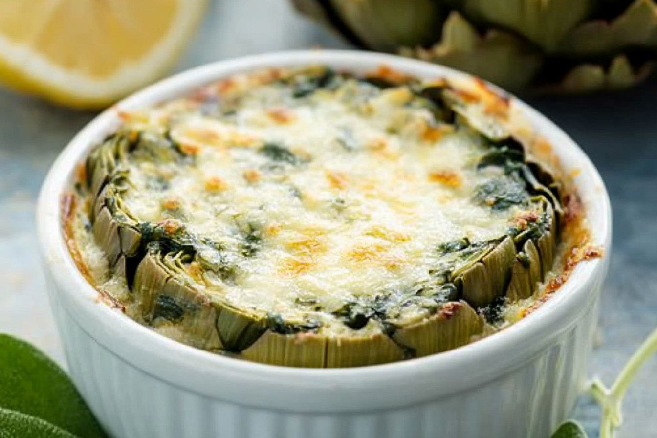 Artichauts au parmesan