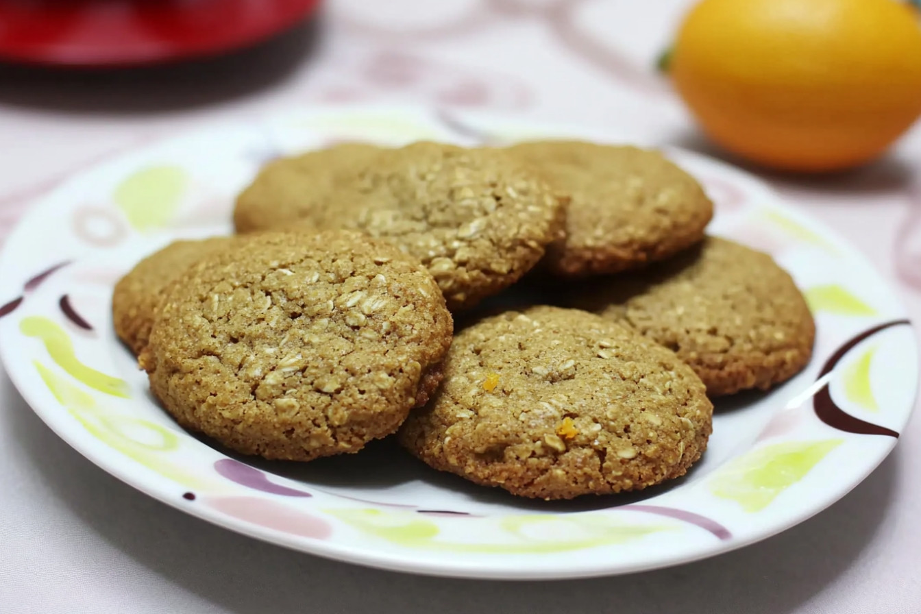 Biscuits santé à l'orange