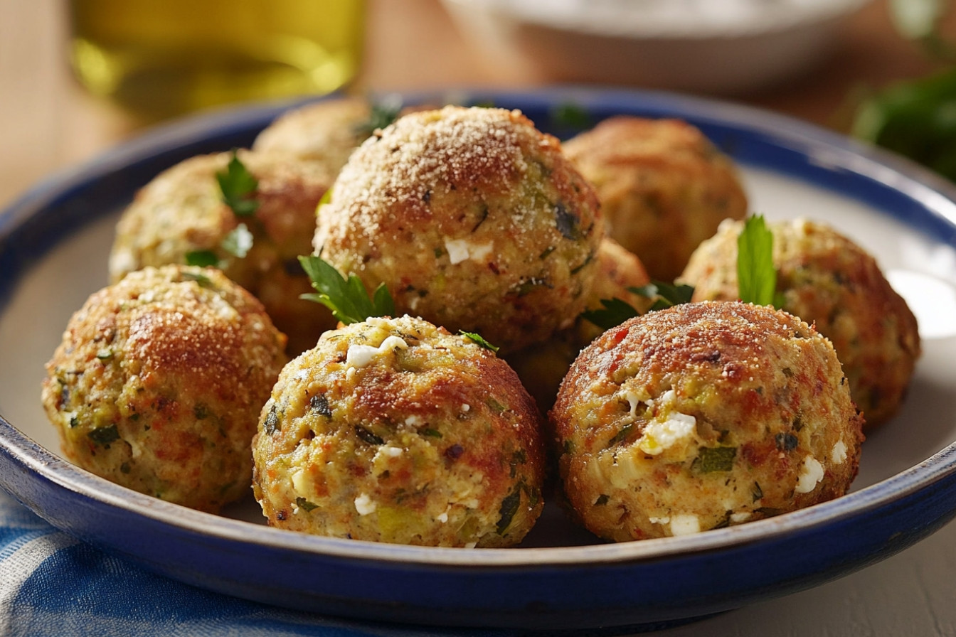 Boulettes de légumes au feta