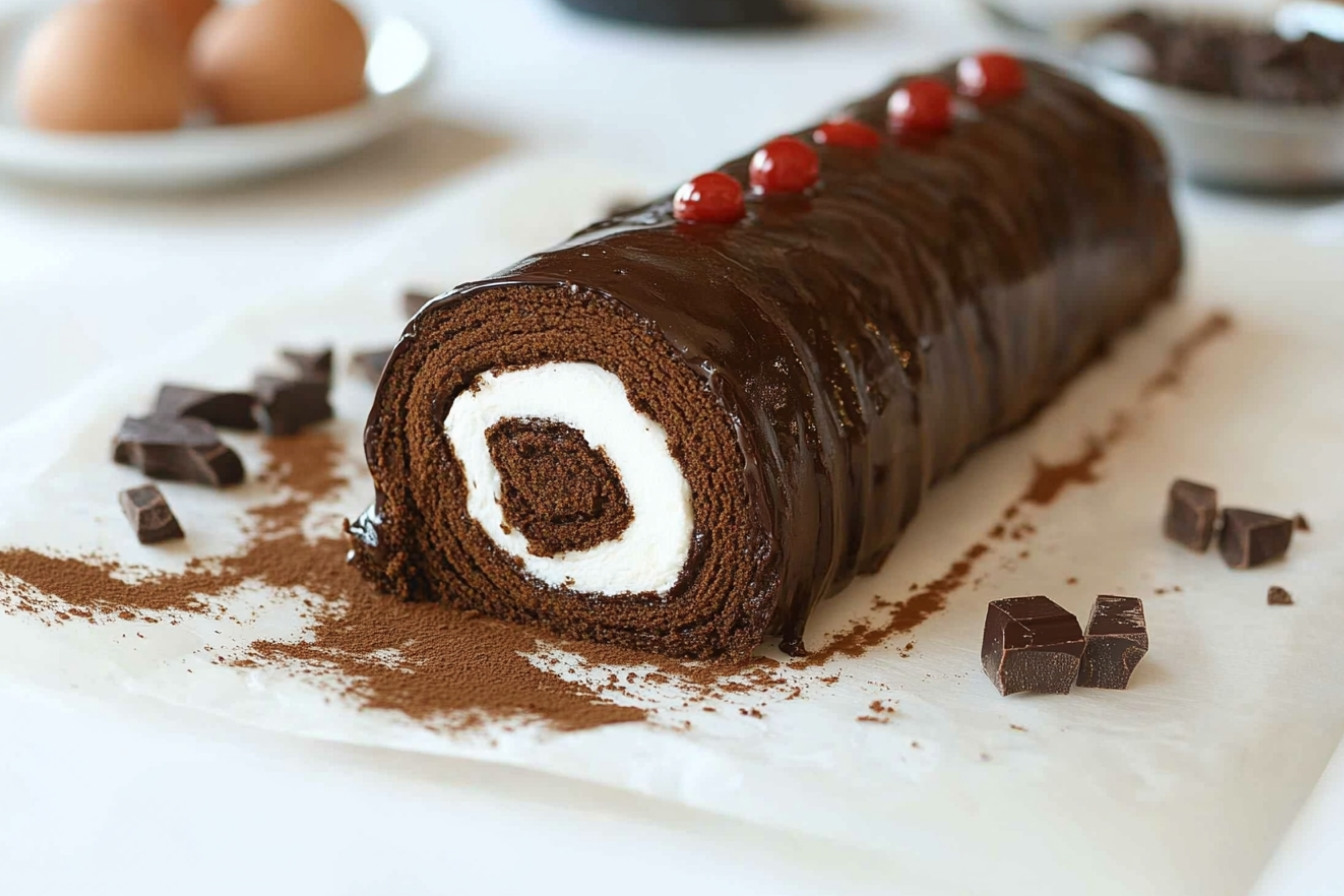 Brazo de gitano au chocolat