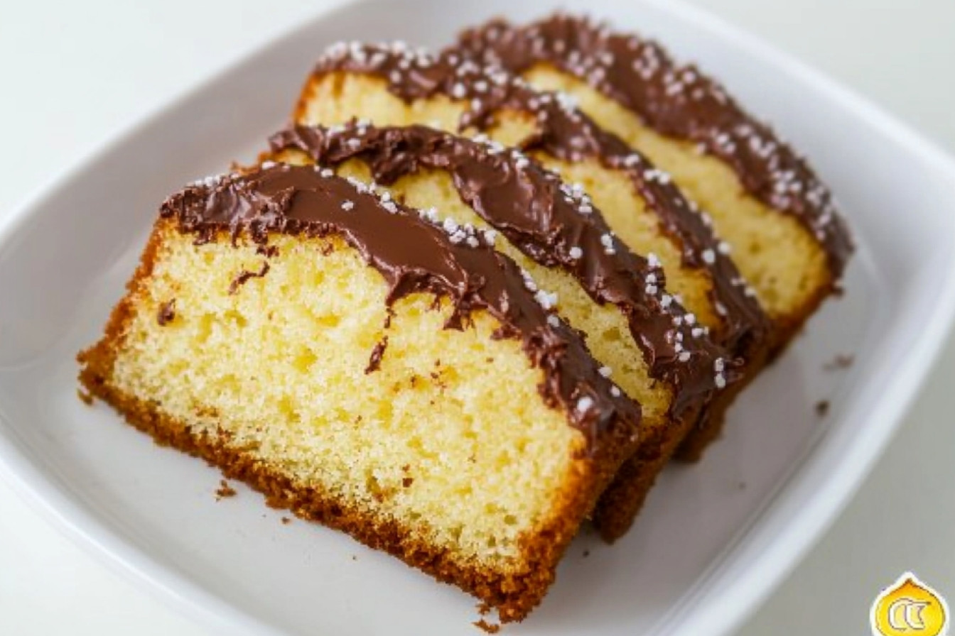 Budin de citron et chocolat