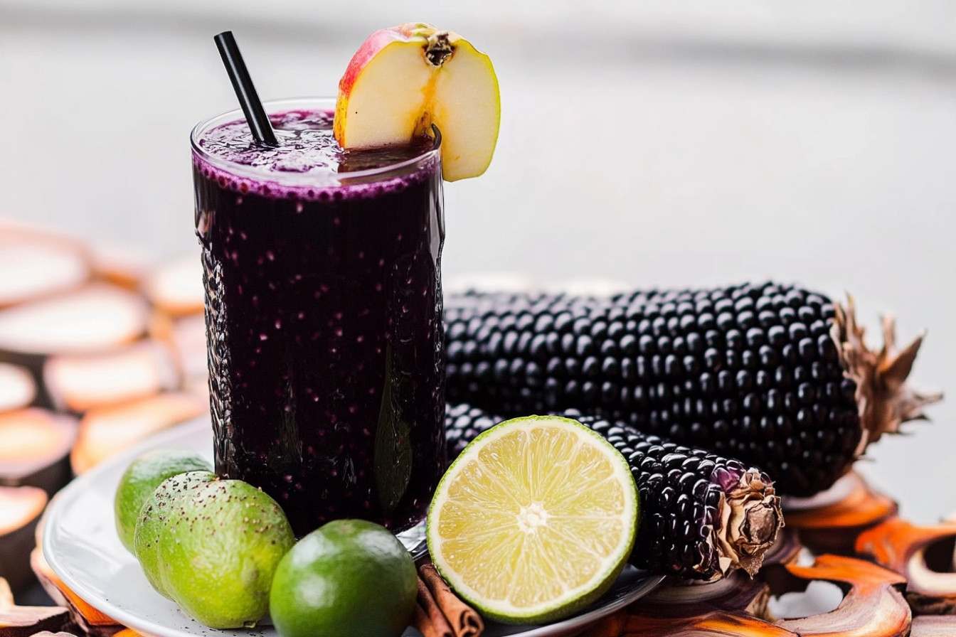 Chicha morada péruvienne
