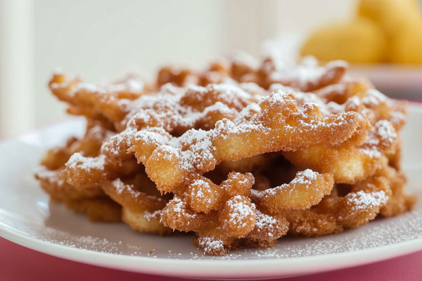 Churros en forme de funnel