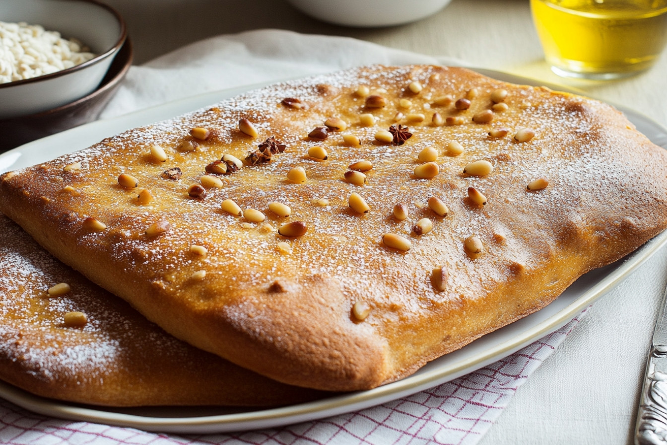 Coca de vidre traditionnelle catalane