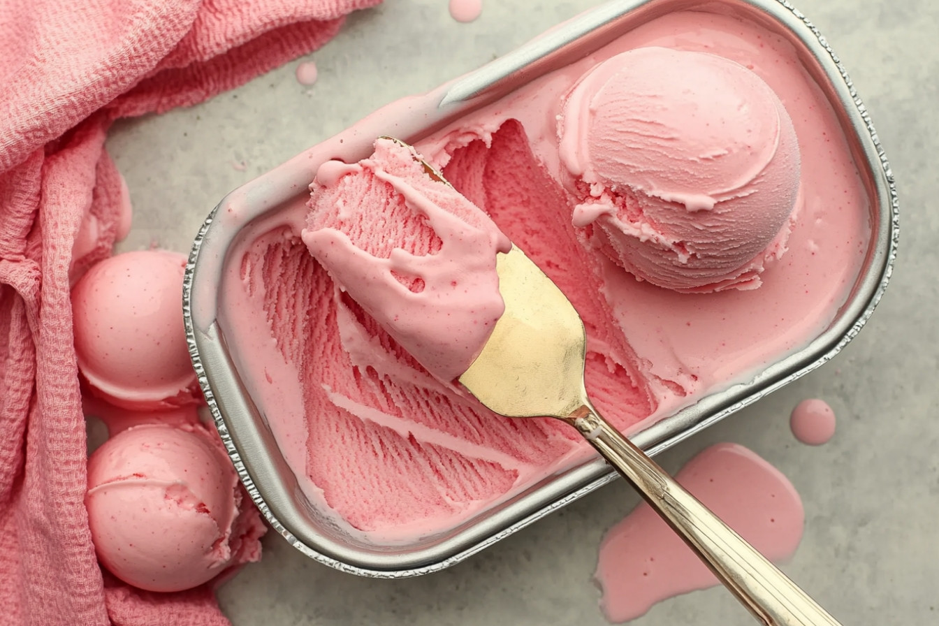 Conservation de l'ice cream