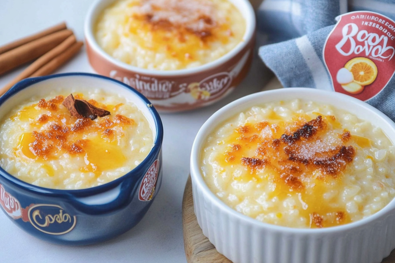Crème catalane au riz au lait