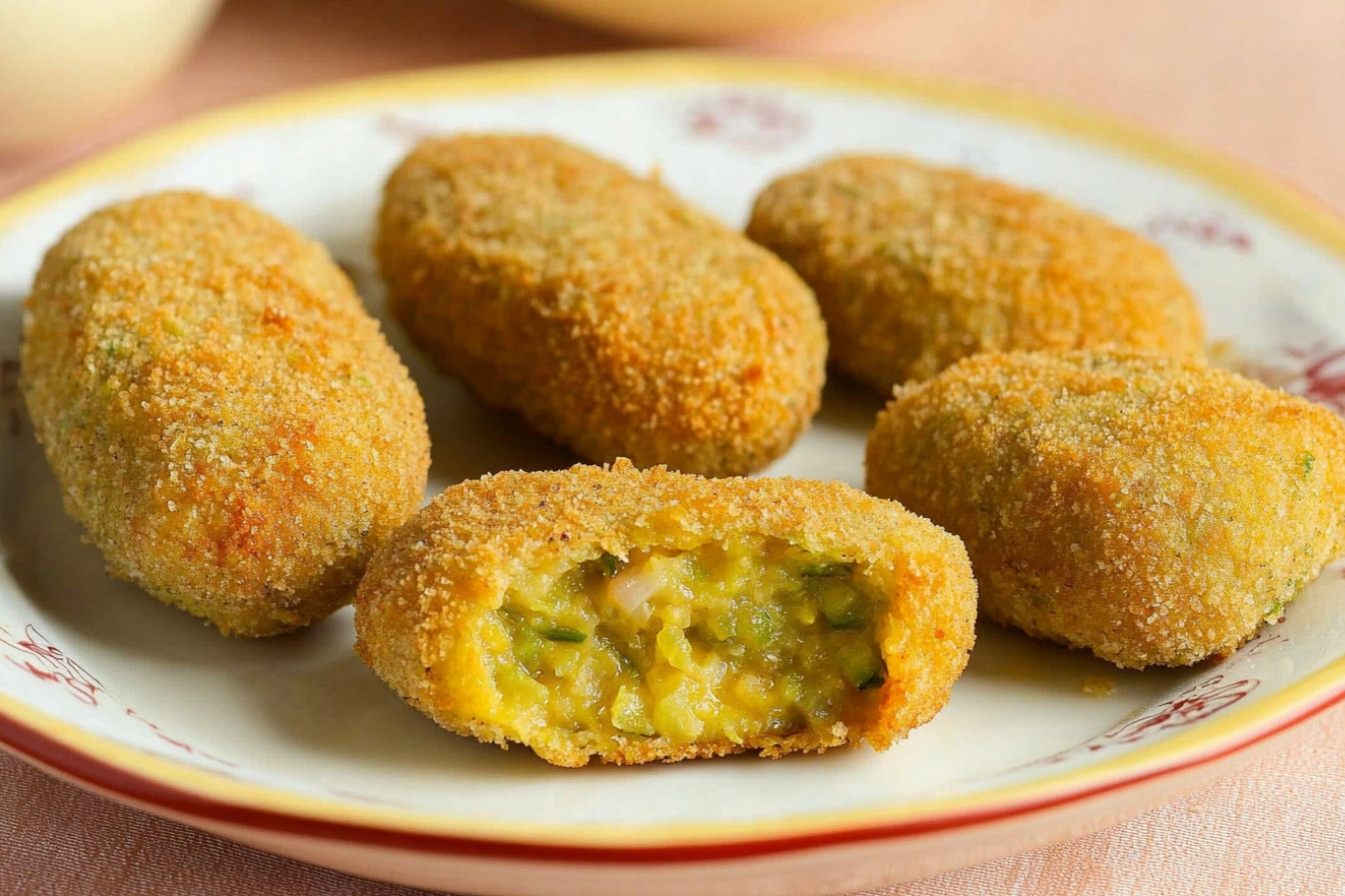 Croquettes de légumes croustillantes