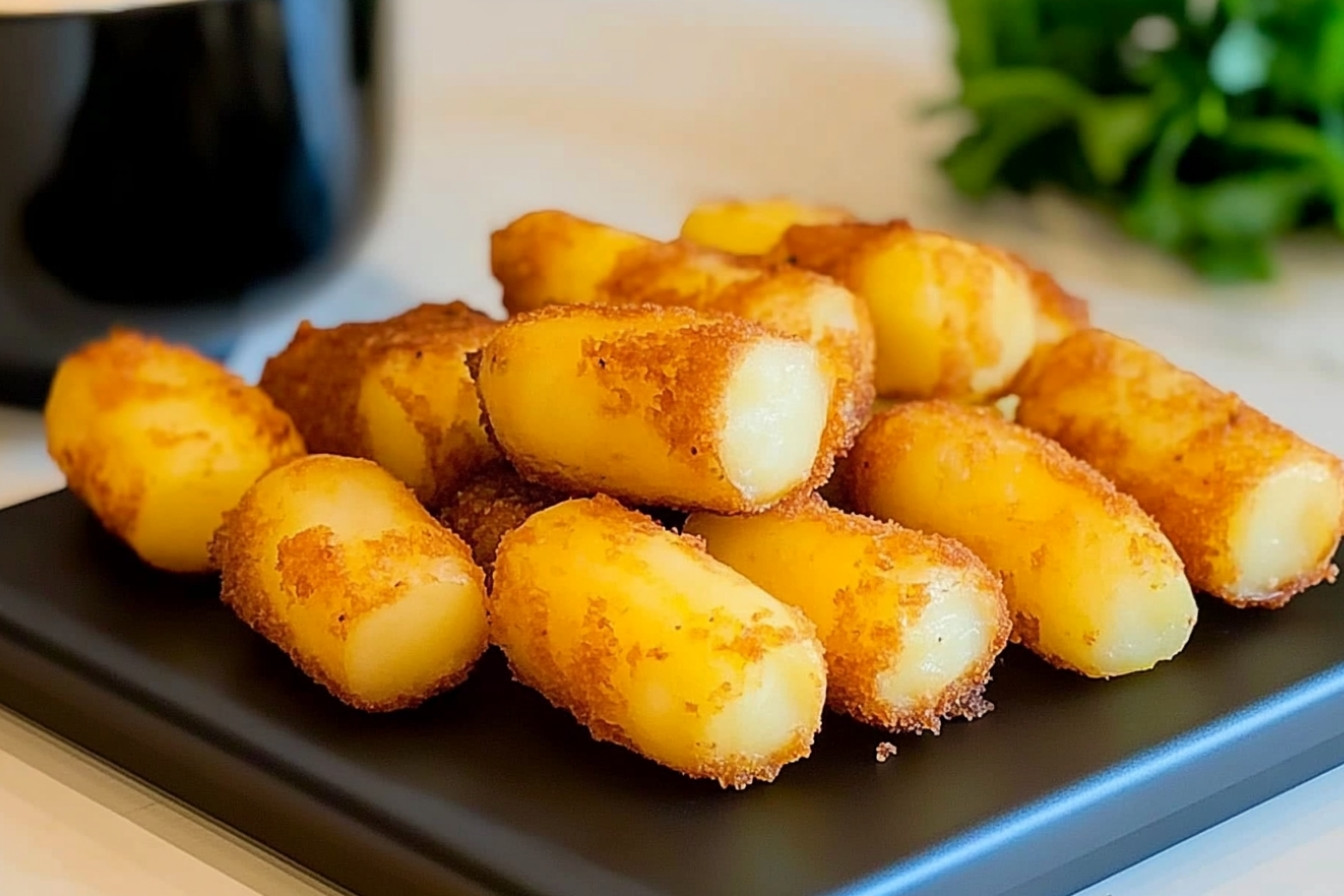 Croustillants de pommes de terre au fromage