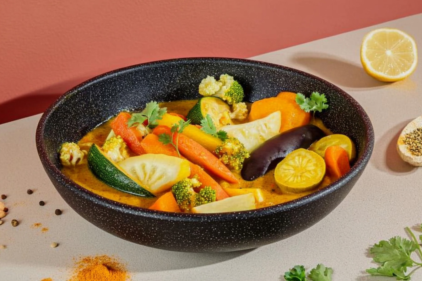 Curry de fruits et légumes