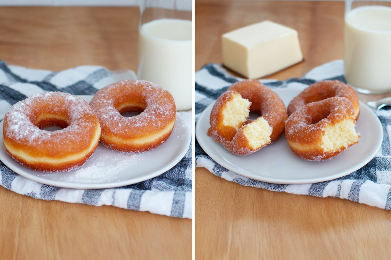 Donuts maison au sucre