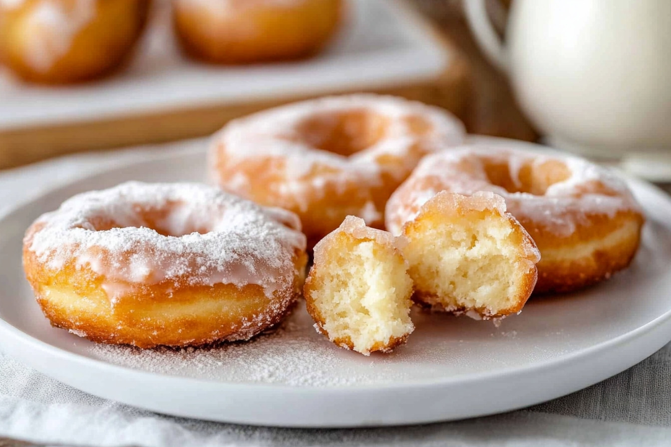 Donuts vintage à la crème aigre