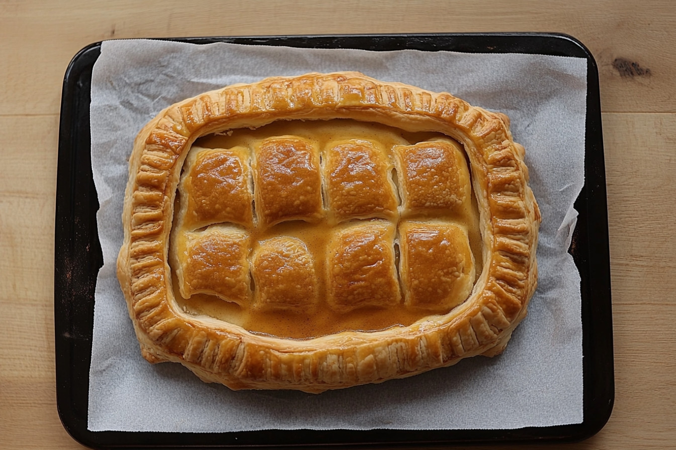 Empanada sucrée aux pommes