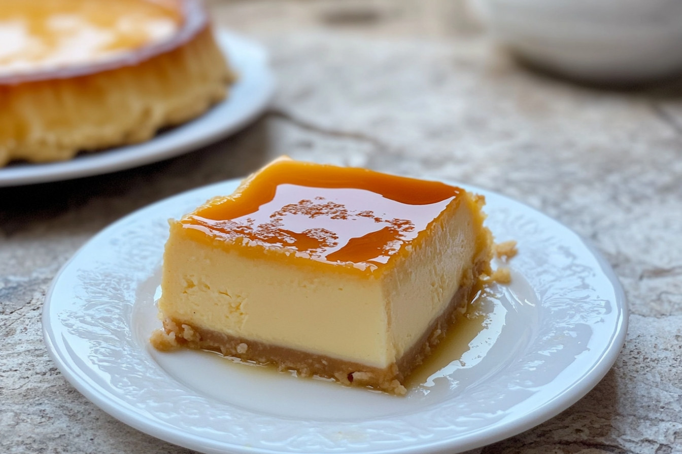 Flan aux amandes facile et rapide