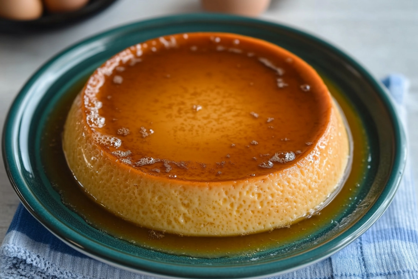 Flan aux œufs express